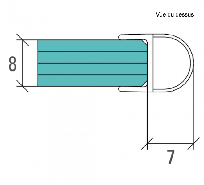 JOINT D'ÉTANCHÉITÉ 6-8MM AVEC SOUFFLET (BO5213517)