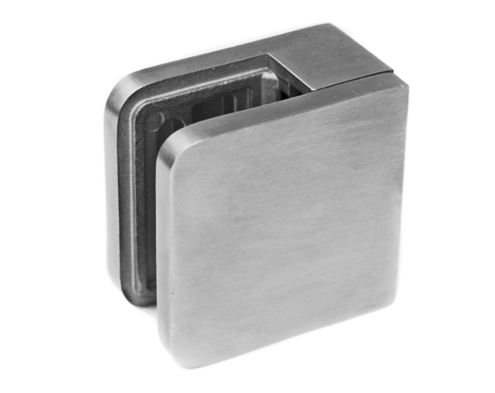 Pince 45x45mm, AISI 304, brossé 